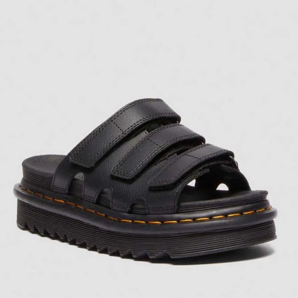 Dr. Martens Black Women's Slides